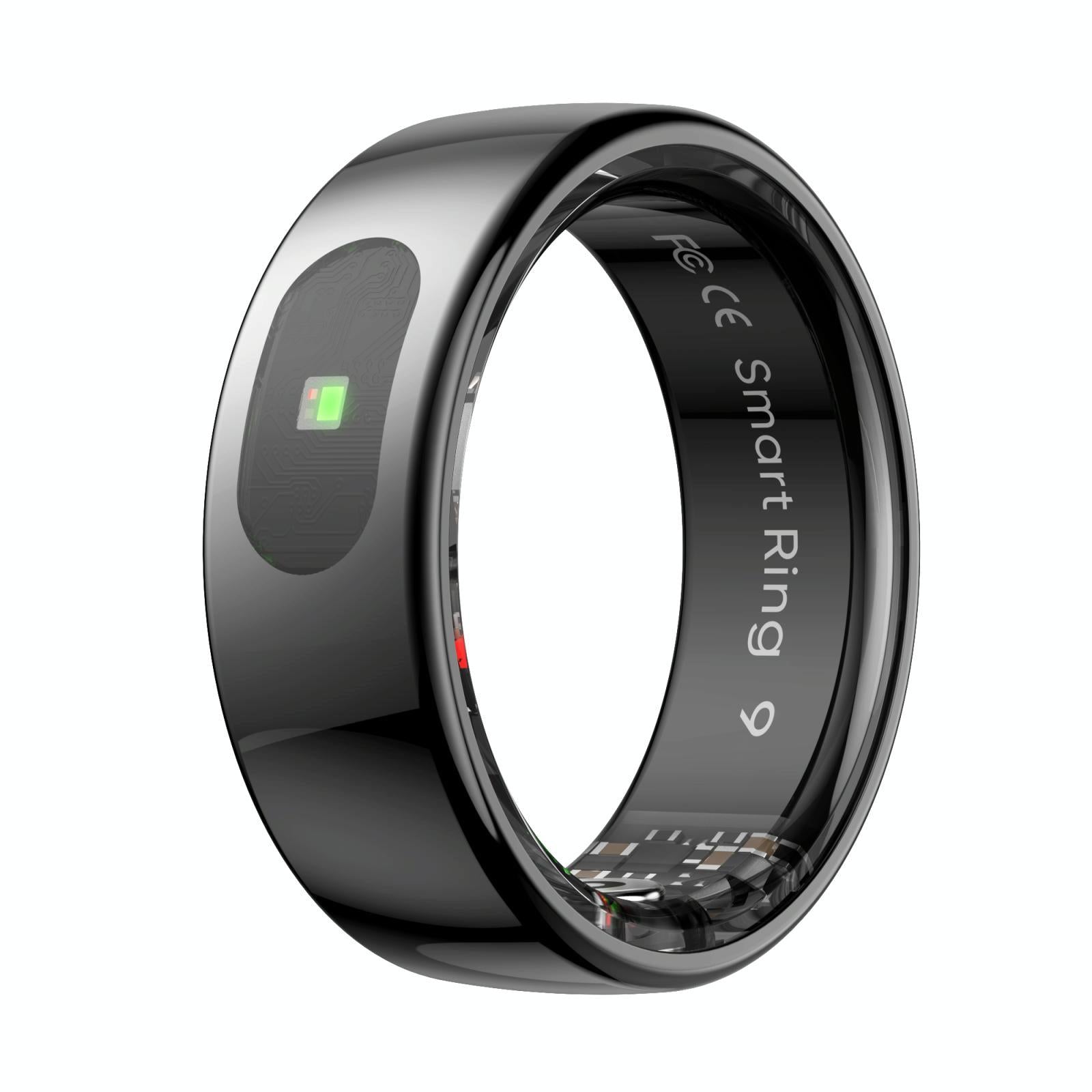 Smart Ring Heart Rate Blood Oxygen Sleep Sports Size 10 - Gold 3