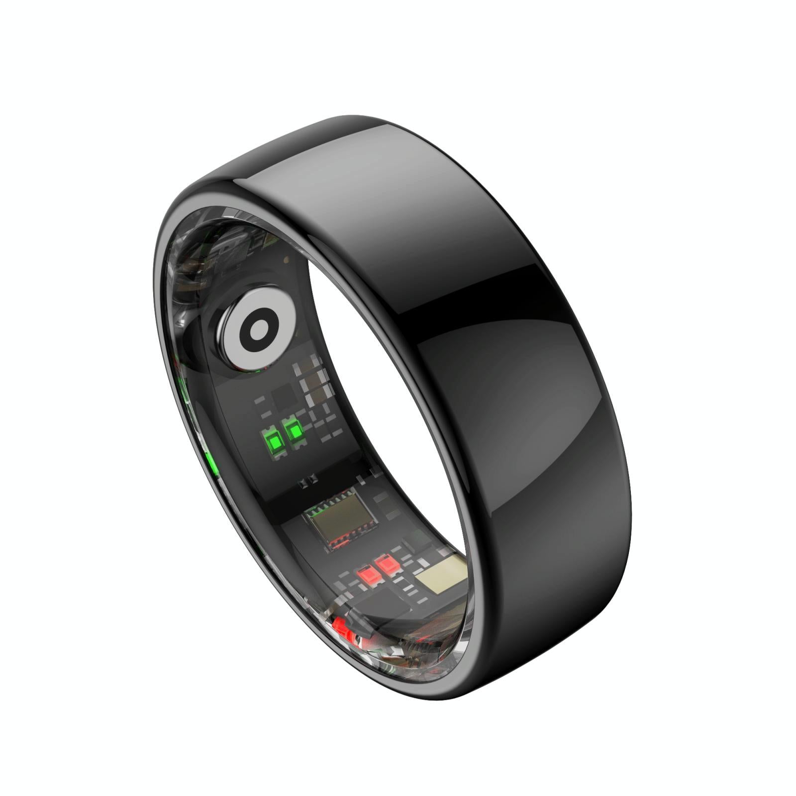 Smart Ring Heart Rate Blood Oxygen Sleep Sports Size 10 - Gold 5