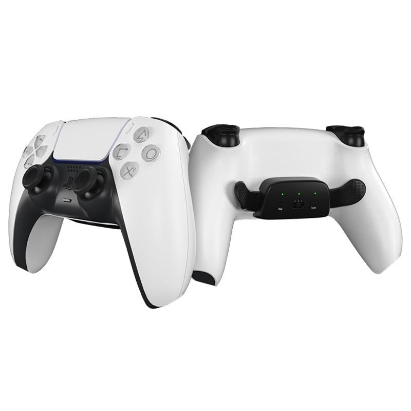 Customizable Dual Back Clip for Ps5 - White Diy Kit 3