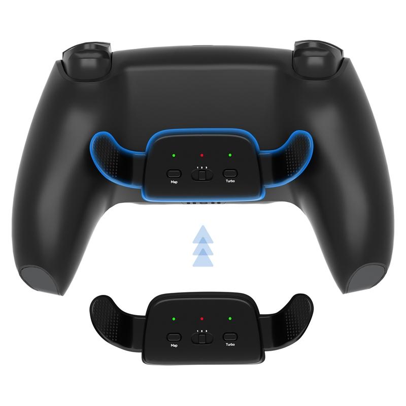 Customizable Dual Back Clip for Ps5 - White Diy Kit 5