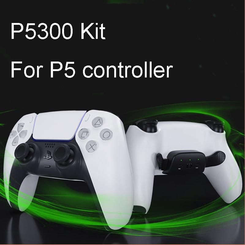 Customizable Dual Back Clip for Ps5 - White Diy Kit 7