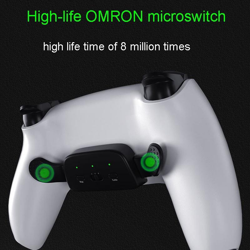 Customizable Dual Back Clip for Ps5 - White Diy Kit 9