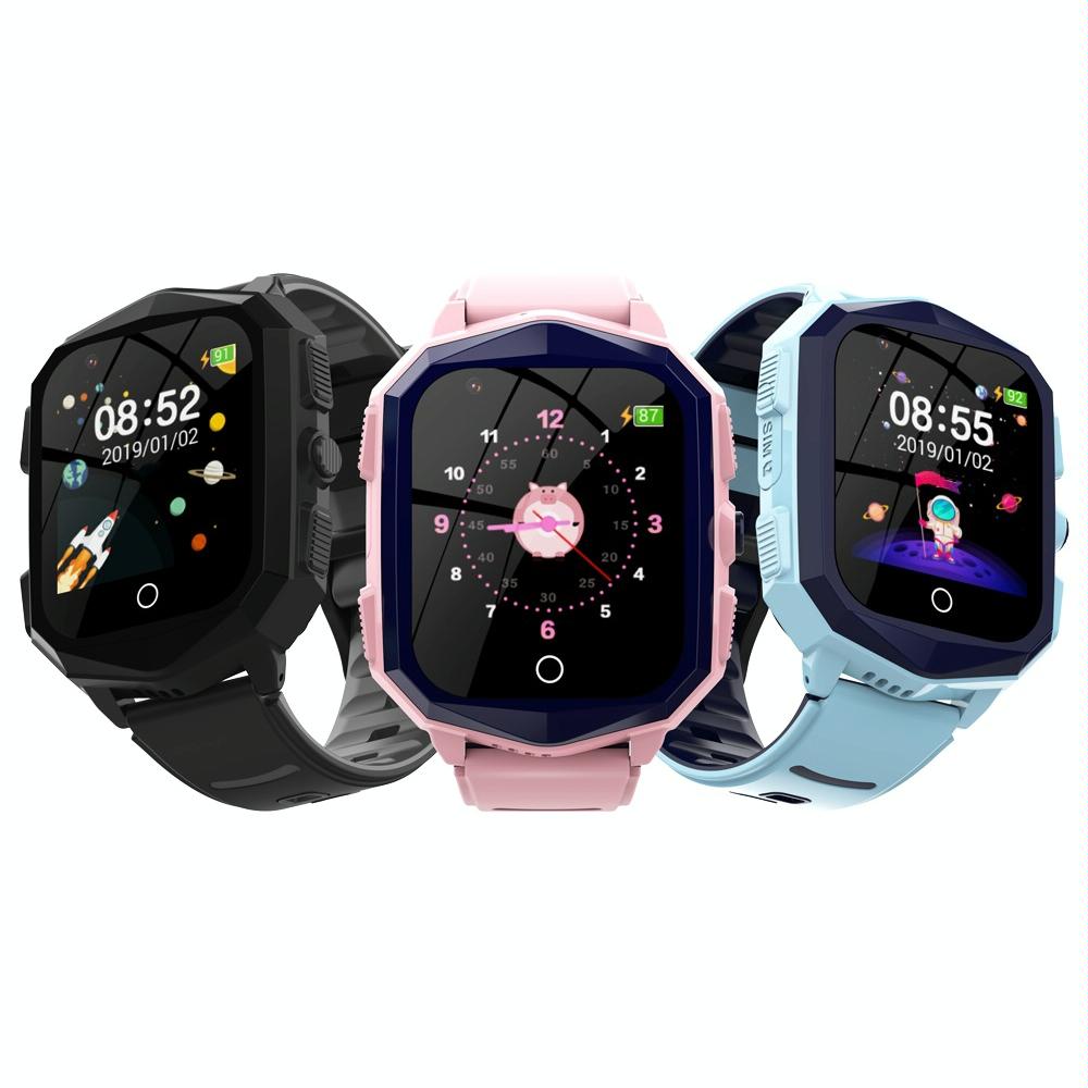 1.4 Inch 4G Gps Positioning Children Calling Watch With Sos Function - Blue 3