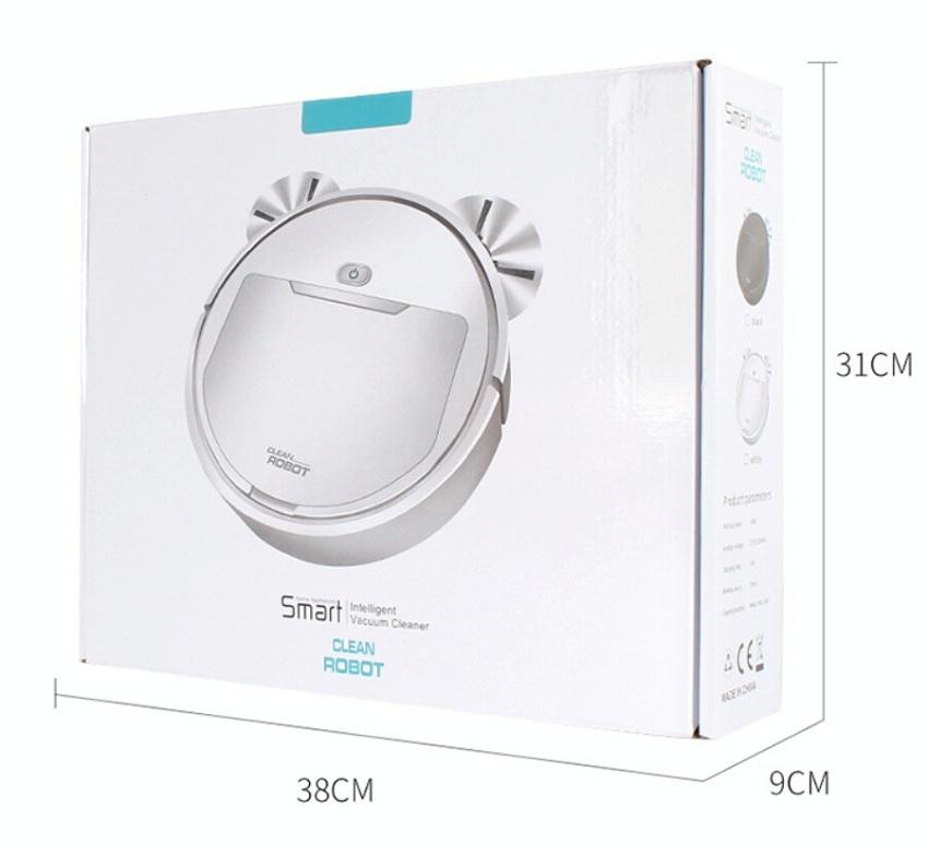 3-in-1 Smart Vacuum Cleaner Robot - Rechargeable Multifunctional Dry / Wet - White 10