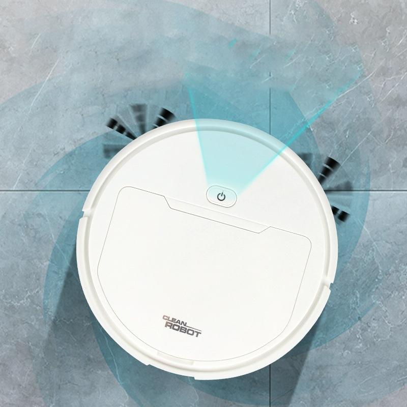 3-in-1 Smart Vacuum Cleaner Robot - Rechargeable Multifunctional Dry / Wet - White 13