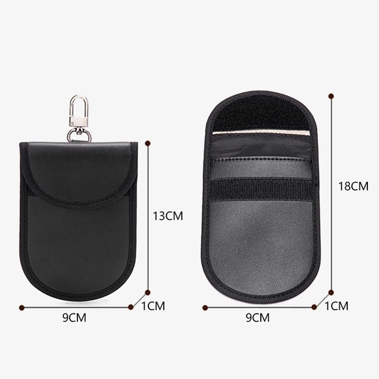 2-pack Rfid Key & Phone Signal Shield - Black Carbon Fiber 3