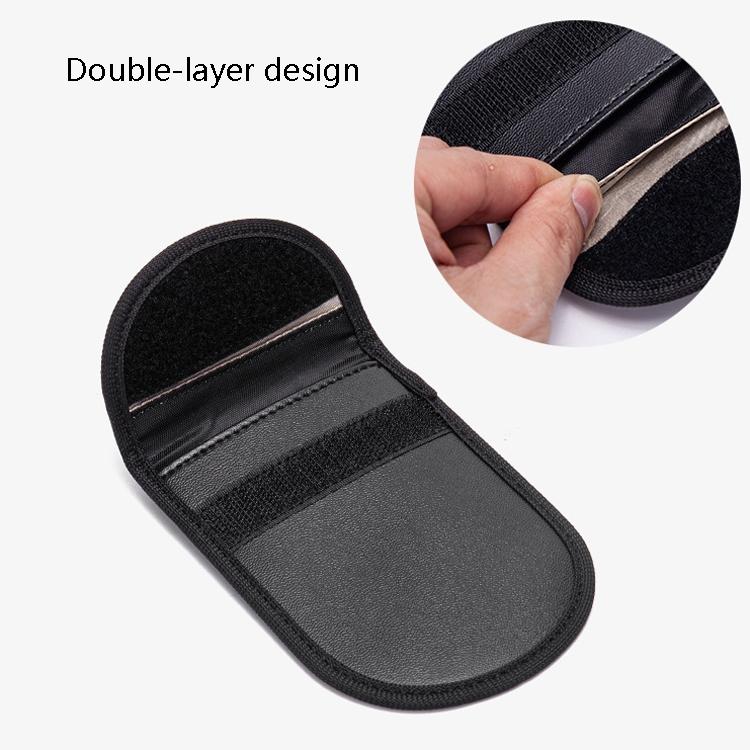 2-pack Rfid Key & Phone Signal Shield - Black Carbon Fiber 5