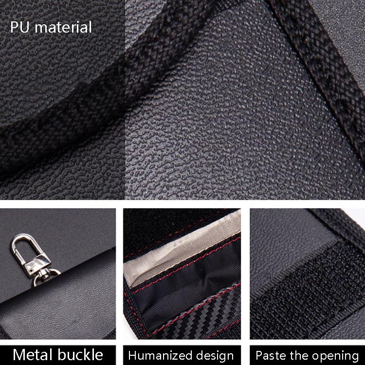 2-pack Rfid Key & Phone Signal Shield - Black Carbon Fiber 6