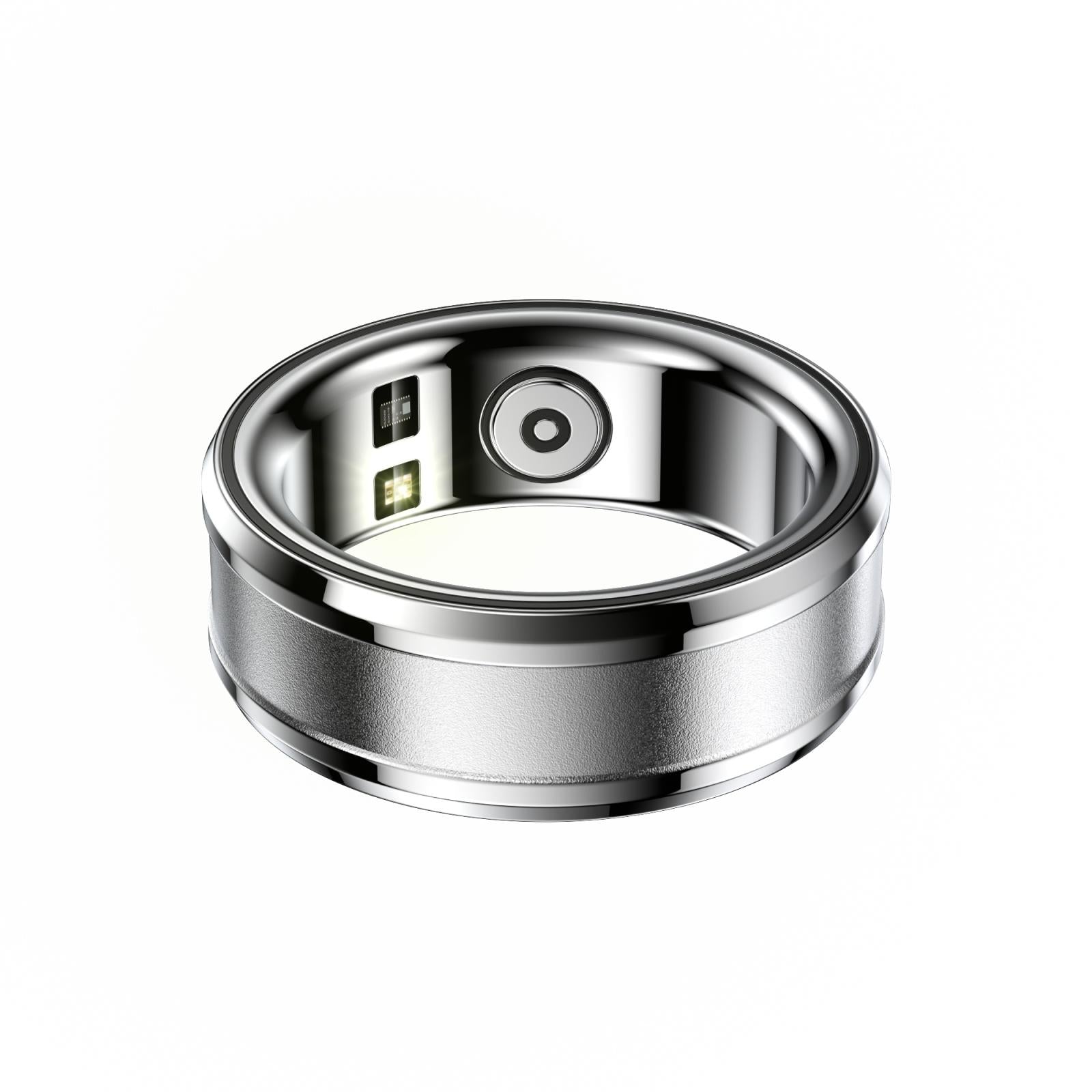 Smart Ring With Heart Rate Blood Oxygen And Sleep Monitoring - Size 20 - Purple 11