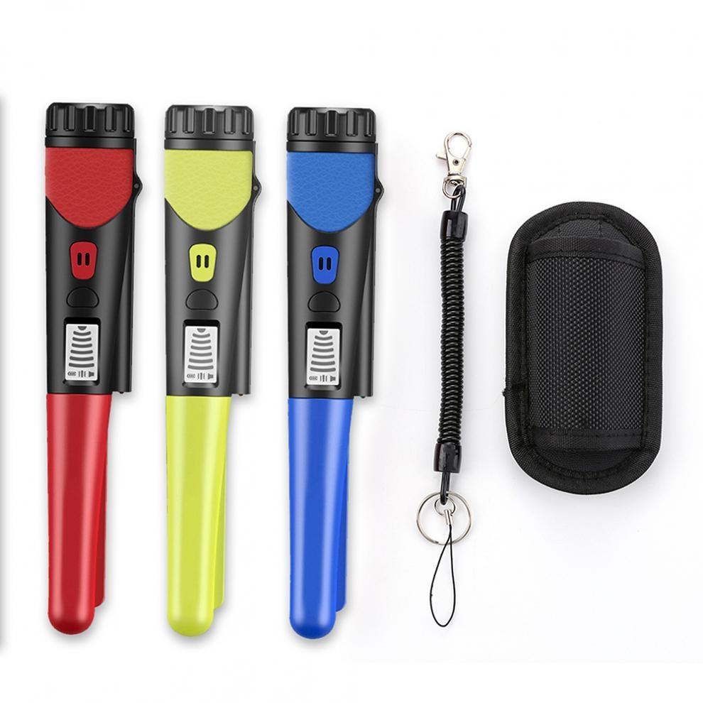 Lcd Display Gold Treasure Hunter with Flashlight - Handheld Metal Detector Black - Green 4