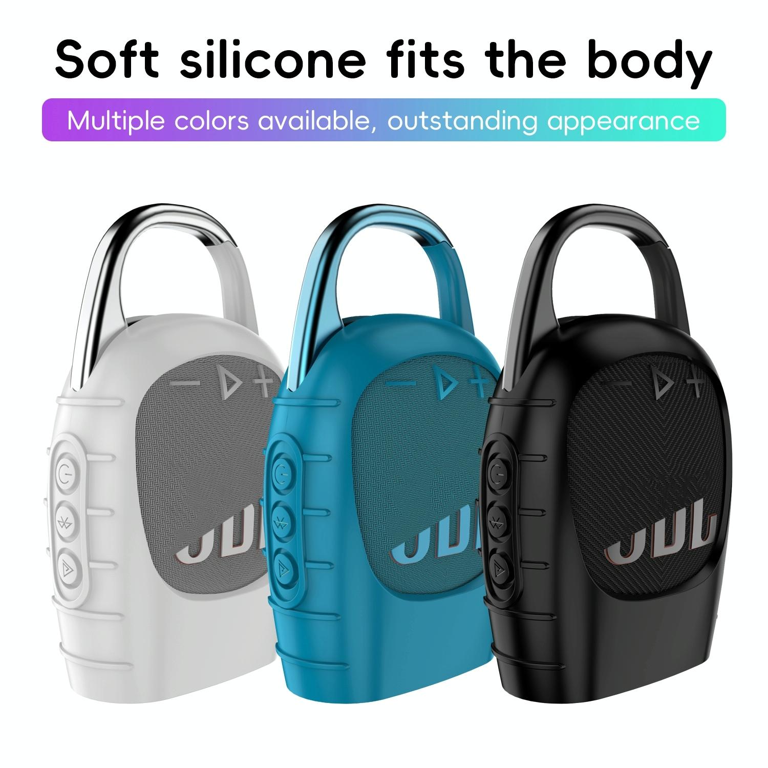 Shockproof Silicone Case for Jbl Clip 5 Bluetooth Speaker - Blue 5