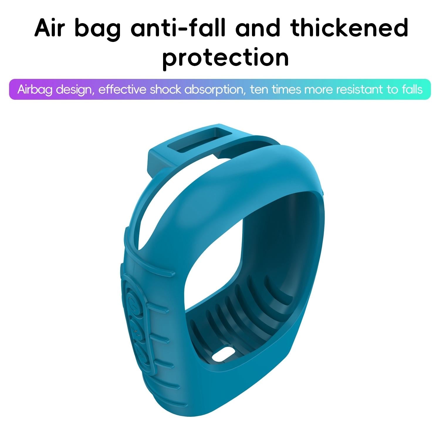 Shockproof Silicone Case for Jbl Clip 5 Bluetooth Speaker - Blue 14