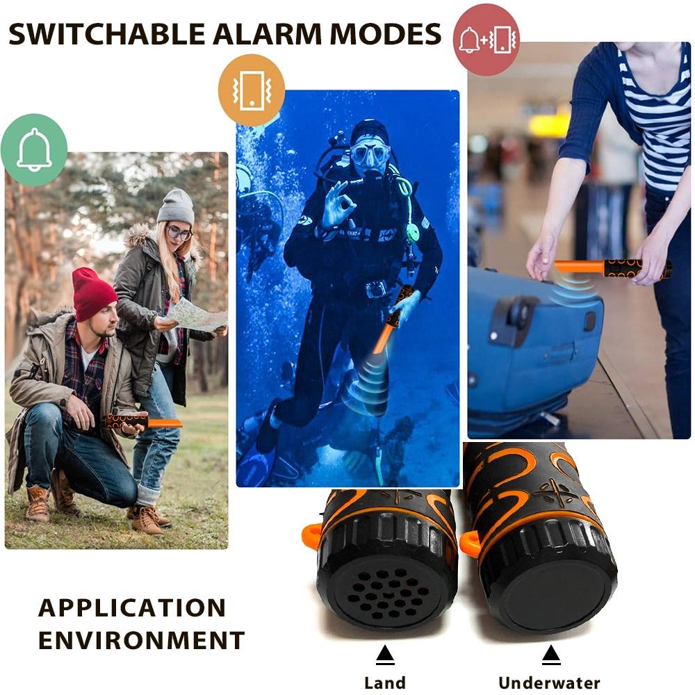 High Sensitivity Underwater Metal Detector - Ip68 Waterproof & Convenient - Yellow 7
