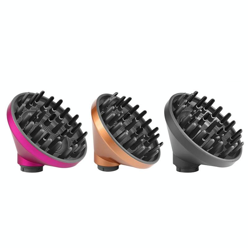 Gold Diffuser Attachment for Dyson Airwrap - Replacement Nozzle - Rose Red 4