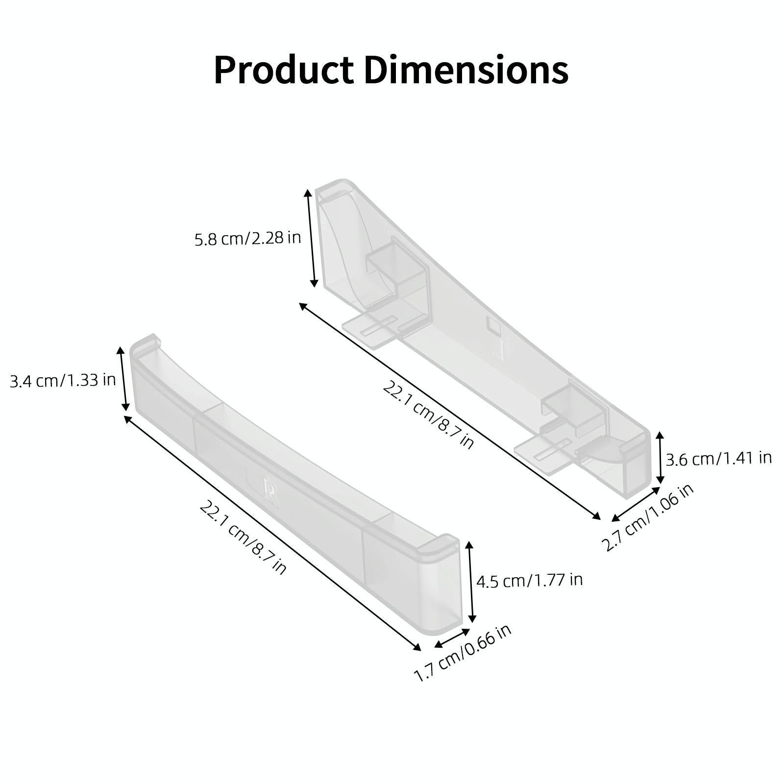 Universal Horizontal Stand For Ps5 Slim - Digital / Optical Drive Version - White 4