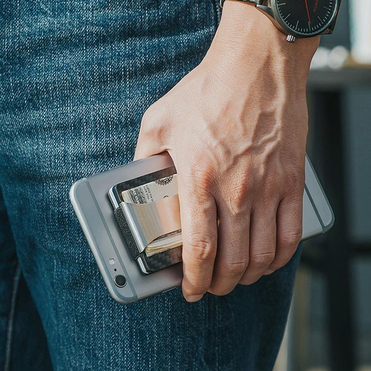 Ultra Thin Rfid Carbon Fiber Wallet For Men Anti Theft Card Holder - Black 7