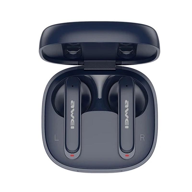 Wireless Noise-cancelling Earbuds - T66 - Dark Blue 7
