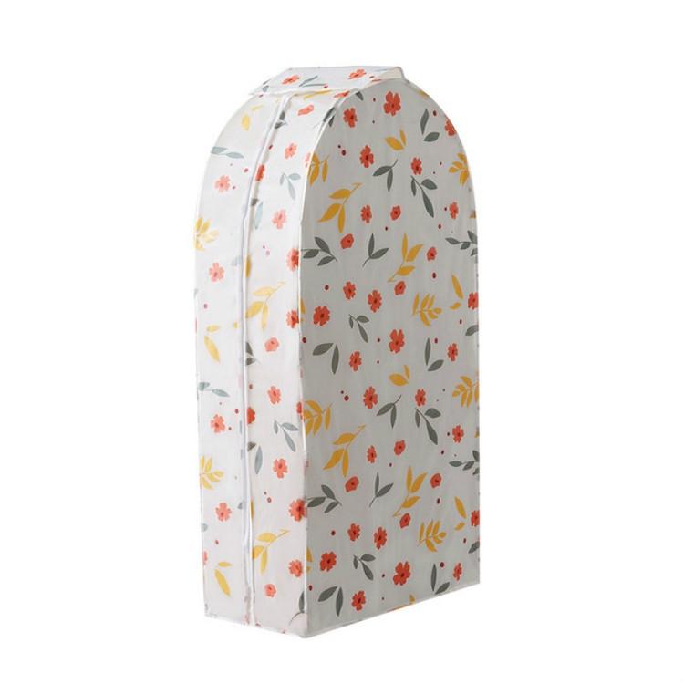 Small 3d Hanger Pocket Wardrobe with Dust Cover - Flowers 3