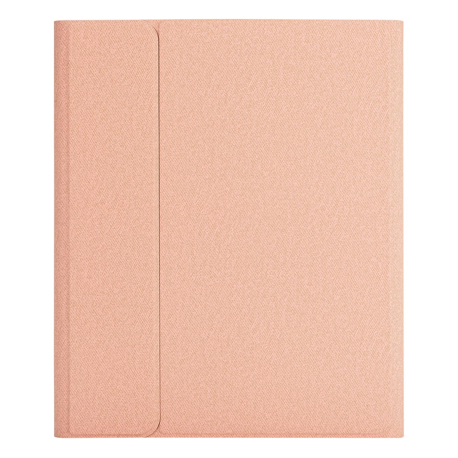 Detachable Bluetooth Keyboard Tablet Case For Ipad Pro 12.9 With Holder Pen Slot - Pink 3