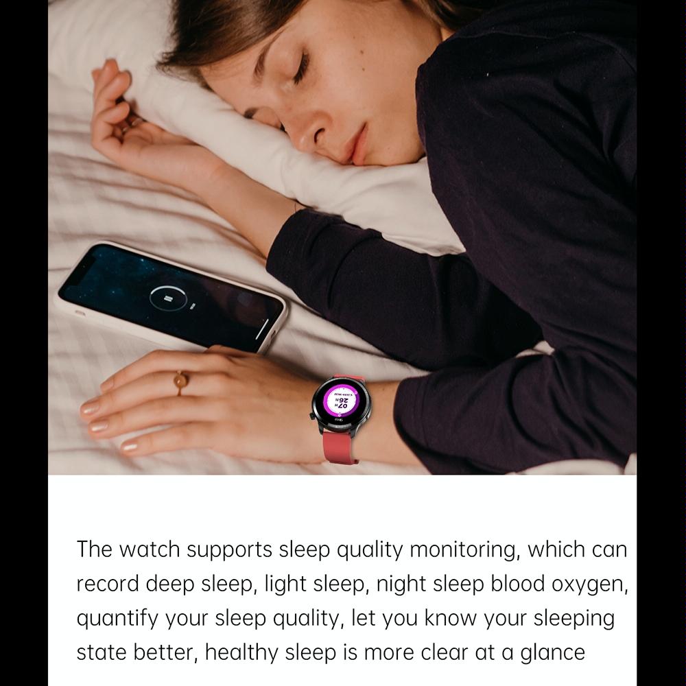 1.39 Inch Ip67 Waterproof Leather Band Smart Watch Supports Bluetooth Call / Blood Oxygen / Body Temperature Monitoring - Brown 14
