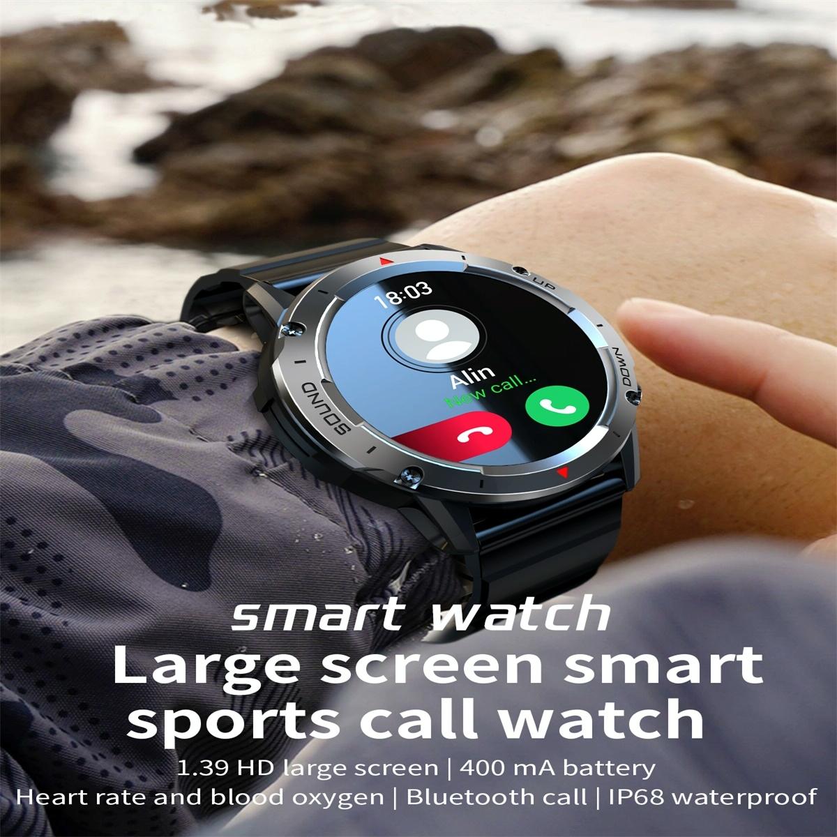 1.39 Inch Colour Screen Smart Watch Support Heart Rate Monitoring / Blood Pressure Monitoring - Green 5
