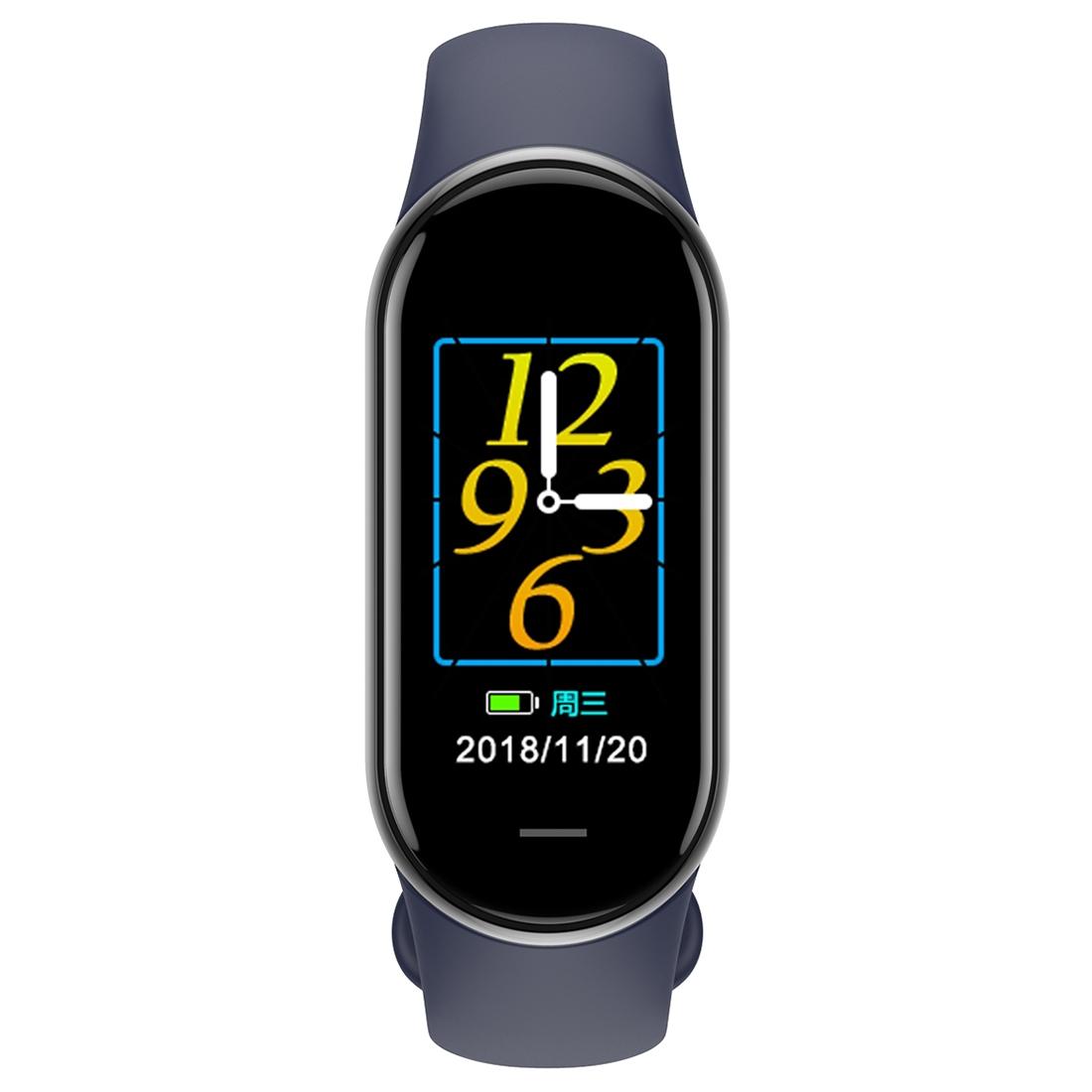Waterproof Smart Watch With Heart Bp Oxygen And Sugar Monitoring - Ip68 - Blue 15