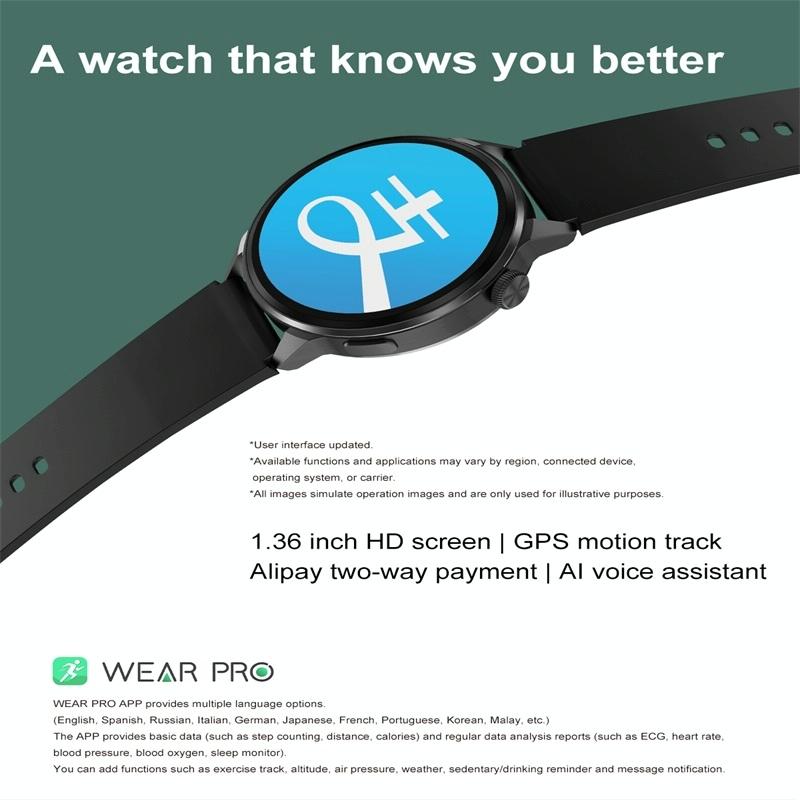 Silicone Band Smart Watch With Colour Screen - Pink 8
