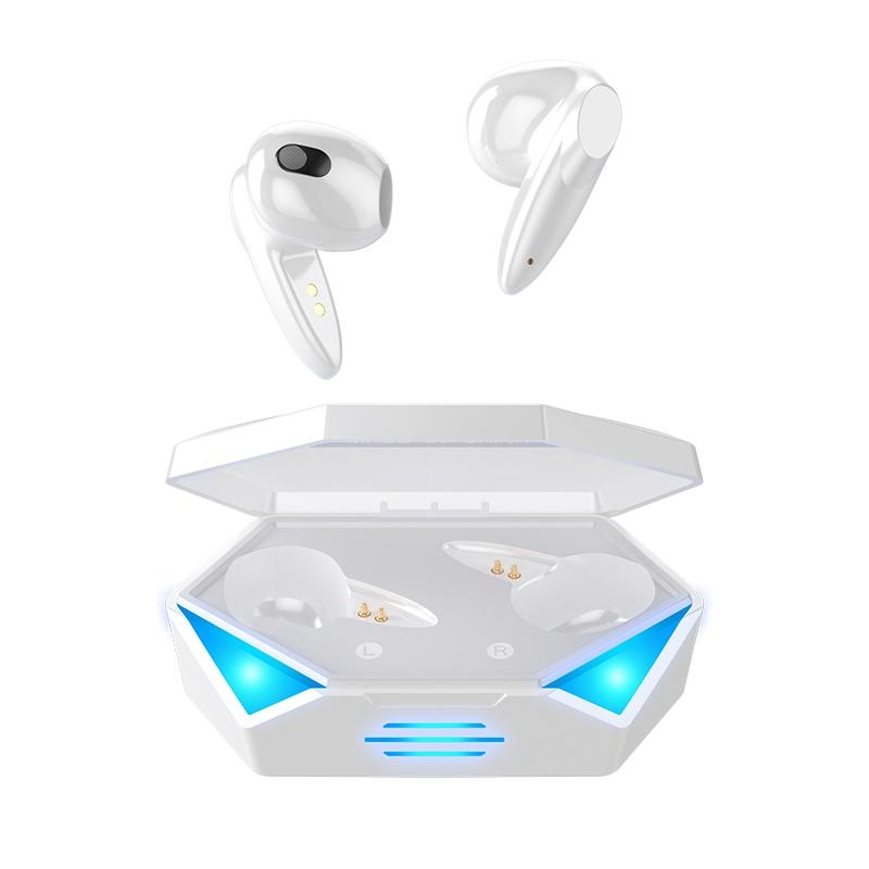 True Stereo Touch Gaming Bluetooth Earphones - G20 Tws 5.2 - Yellow 10