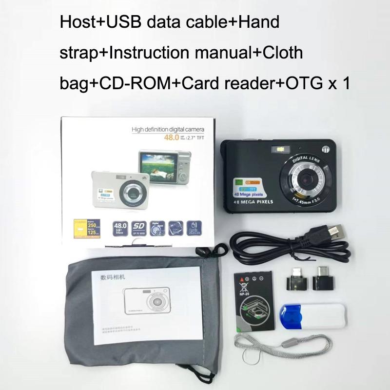 Compact Digital Camera For Daily Photos And Videos - Ideal For Students - Silver 7