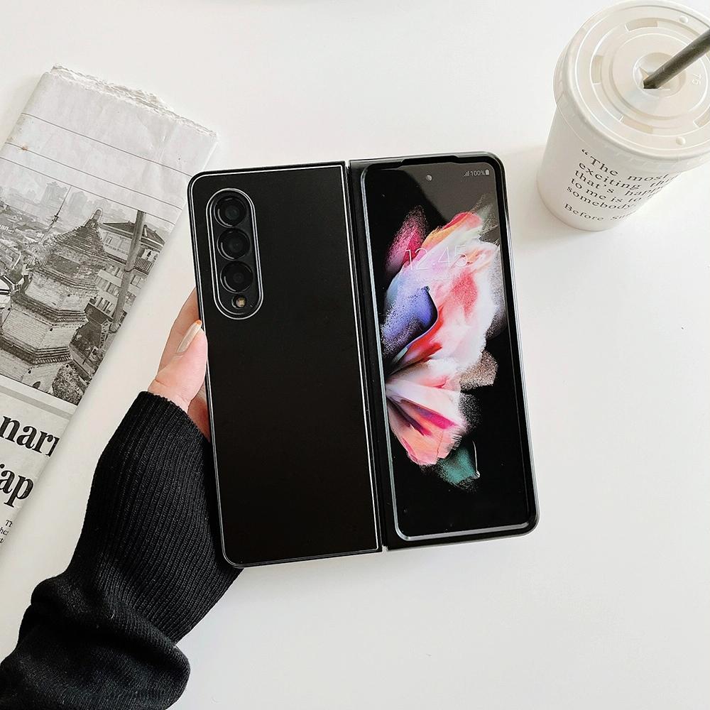 For Samsung Galaxy Z Fold4 5G Aluminum Foldable Phone Case - Blue 11