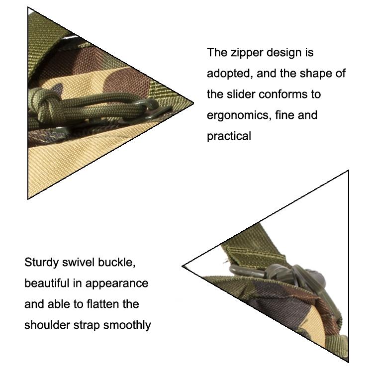 Waterproof Outdoor Messenger Bag For Sports & Cycling - Army Green 10