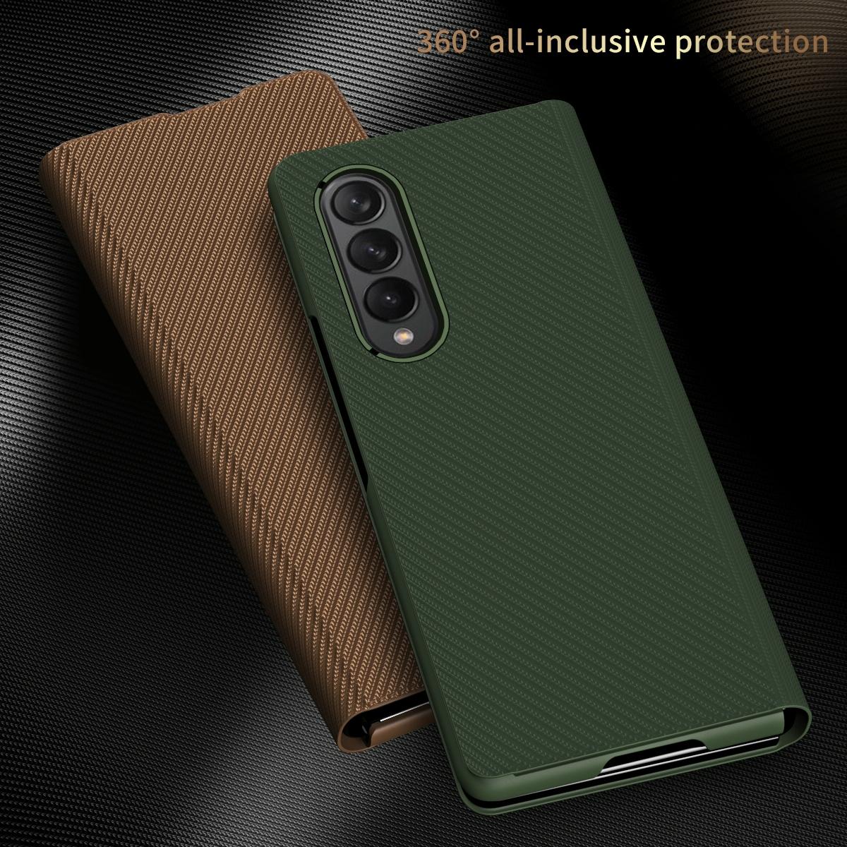 For Samsung Galaxy Z Fold4 5G Kevlar Texture Phone Case 5