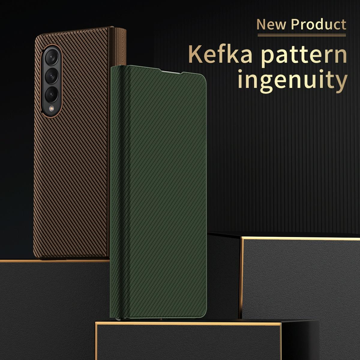 For Samsung Galaxy Z Fold4 5G Kevlar Texture Phone Case 7
