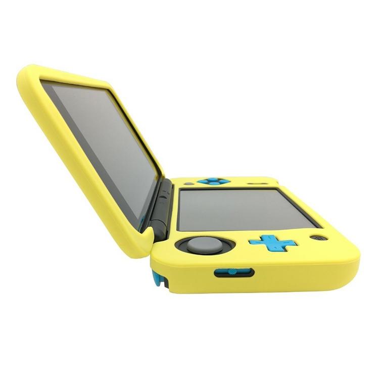 Silicone Protective Case for 2ds Ll - Slim Design - Yellow 12