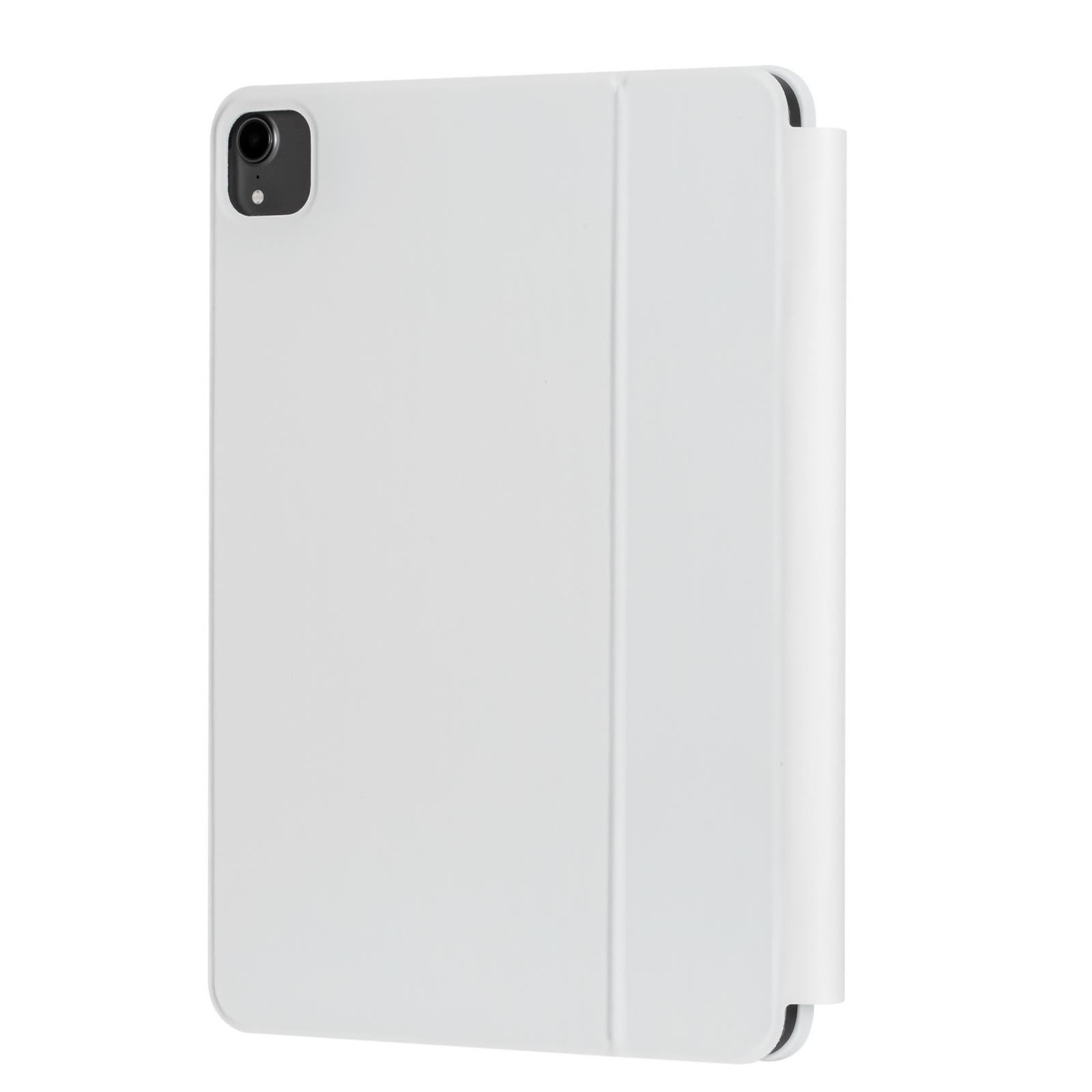 Bluetooth Keyboard Leather Case For Ipad Air / Pro 11 2022 / 2024 - 10.9 Touch Pad - White 3