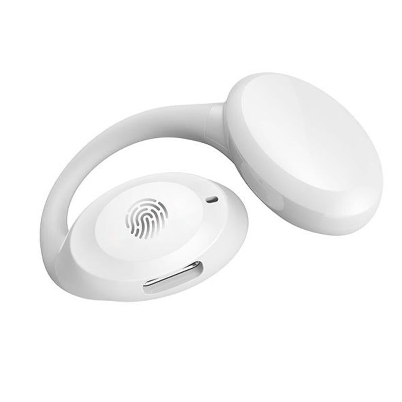 Waterproof Touch Control Wireless Earphones with Ear-hook for Sports - Yellow 14