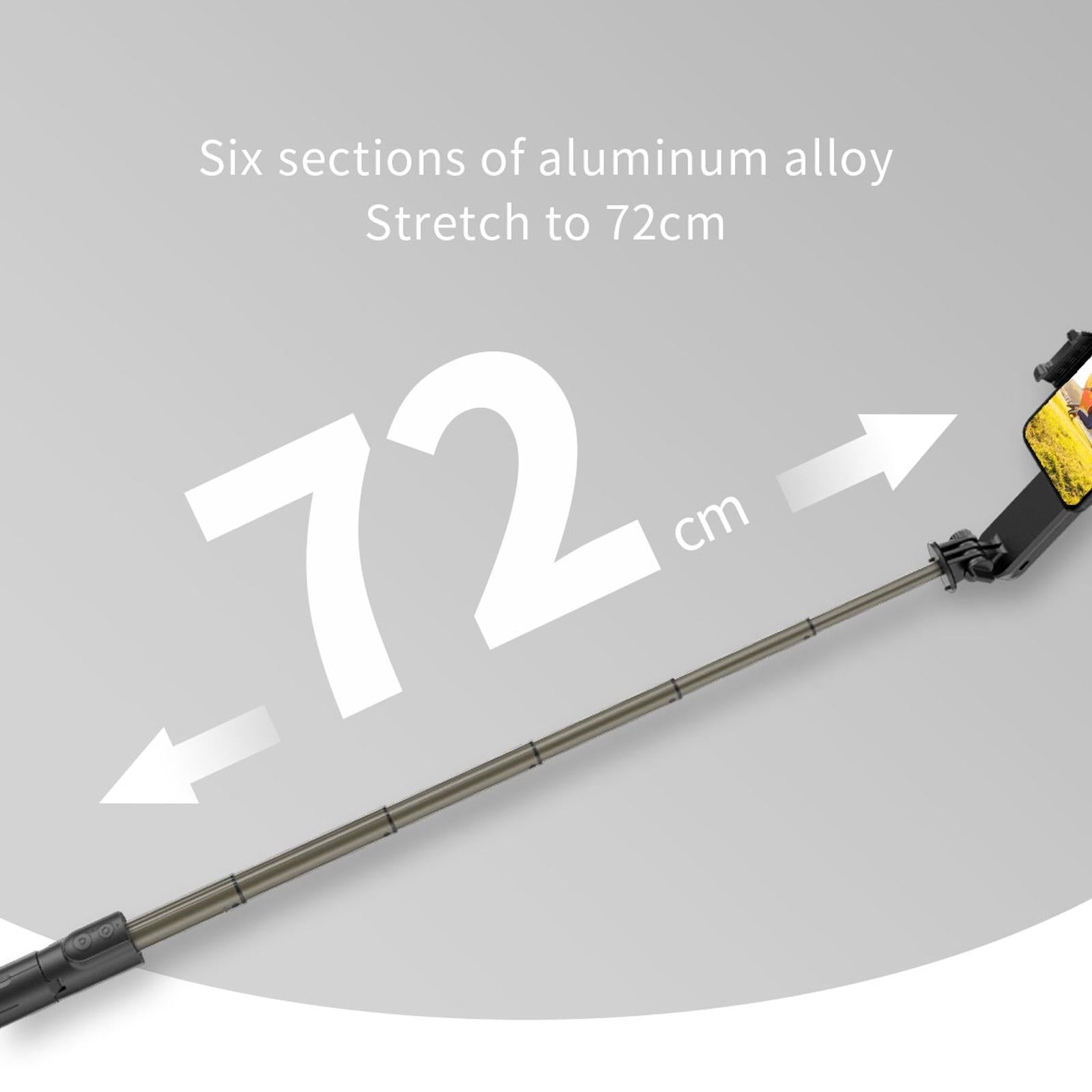 Mini Folding Gimbal Stabilizer with Tripod - White 8