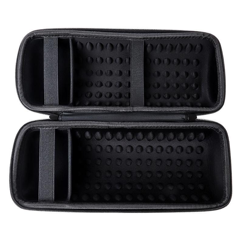 Jbl Pulse 4 Speaker Cover with Strap & Carabiner - Portable & Protective - Black + Gray 10