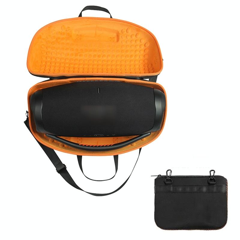Jbl Boombox 3 Portable Storage Case with Charger Bag - Eva Material - Black + Grey 10