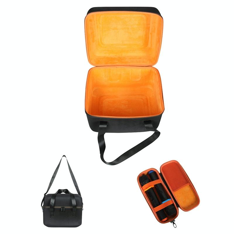 Jbl Partybox Encore Portable Bag with Microphone Storage - Shockproof - Black + Orange 9