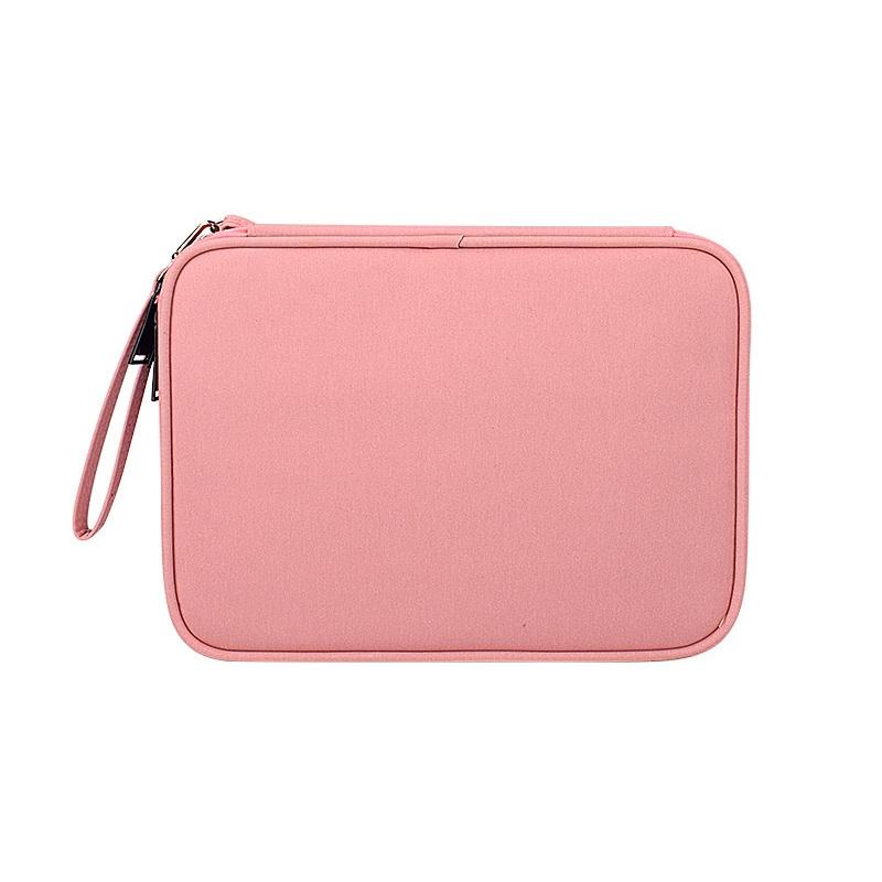 Waterproof Multi-function Storage Bag for Digital Accessories Earphones and Data Cables - Pink 3