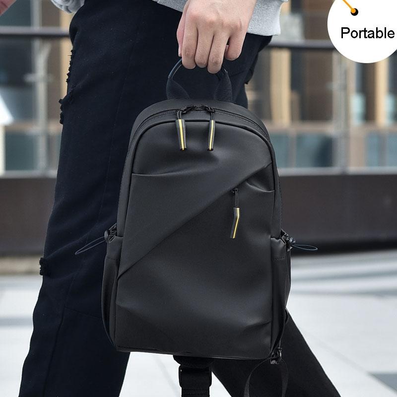 Large Capacity Waterproof Crossbody Chest Bag - Gray 5