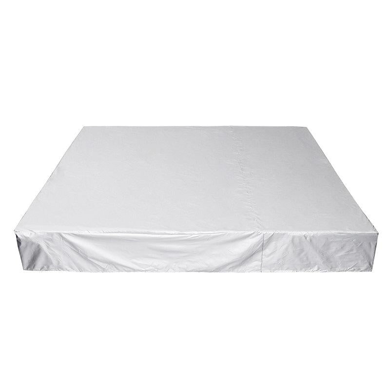 Waterproof Dustproof Protection Cover for Bathtub Pool Table & Chair - 200x200x85cm - Silver 8