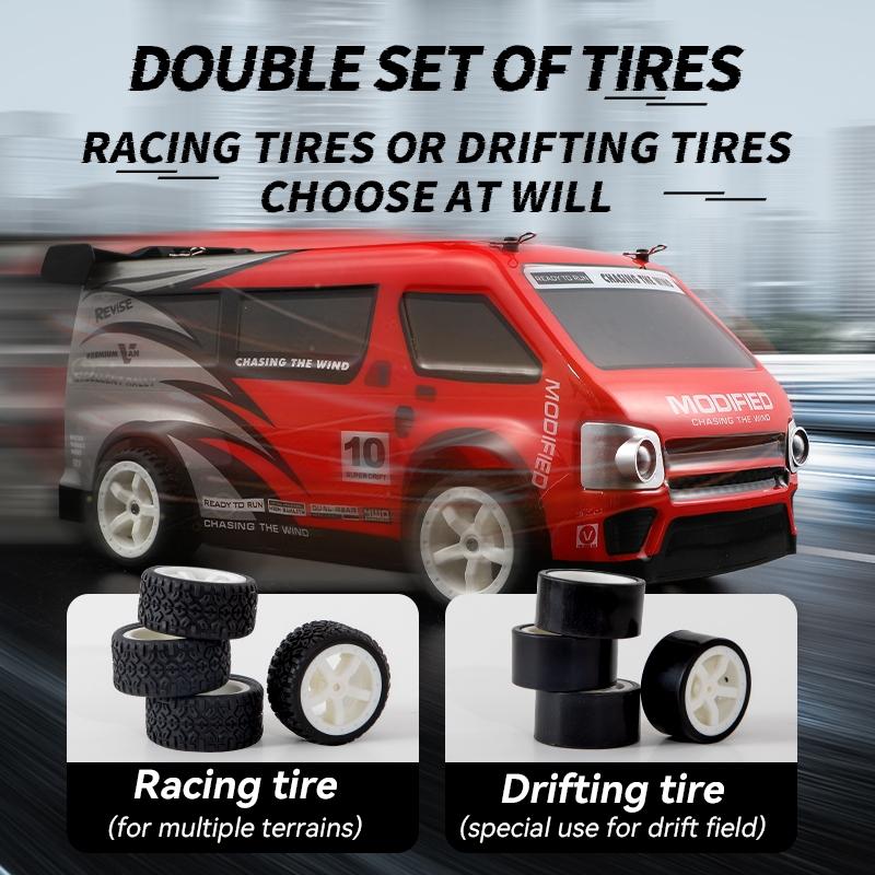 High Speed Remote Control Drift Car - Business Edition - Red 6