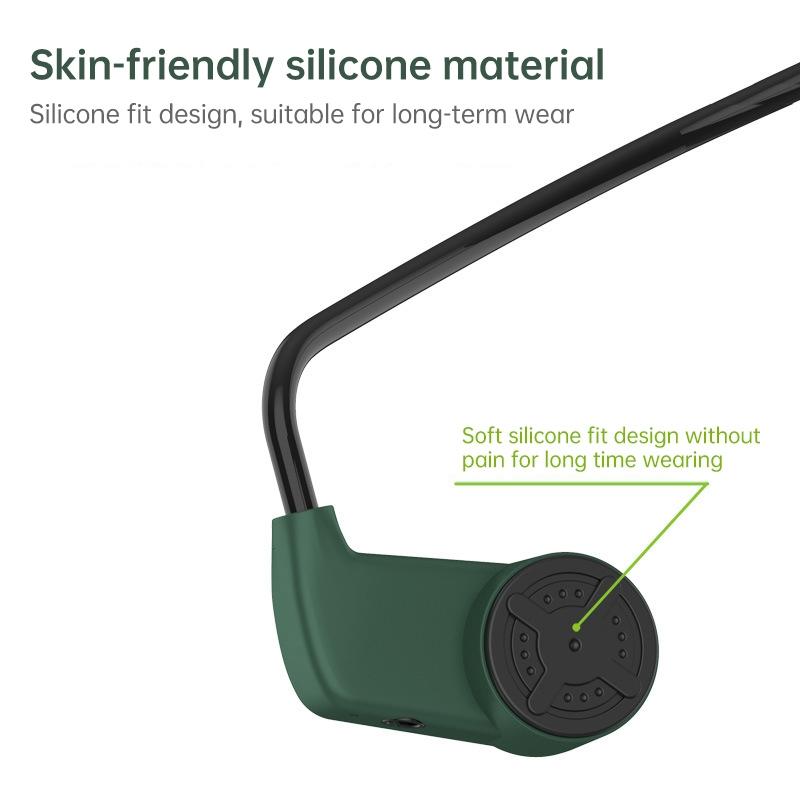 Waterproof K3 Bone Conduction Bluetooth Headphones - 16gb Ram - Red 4
