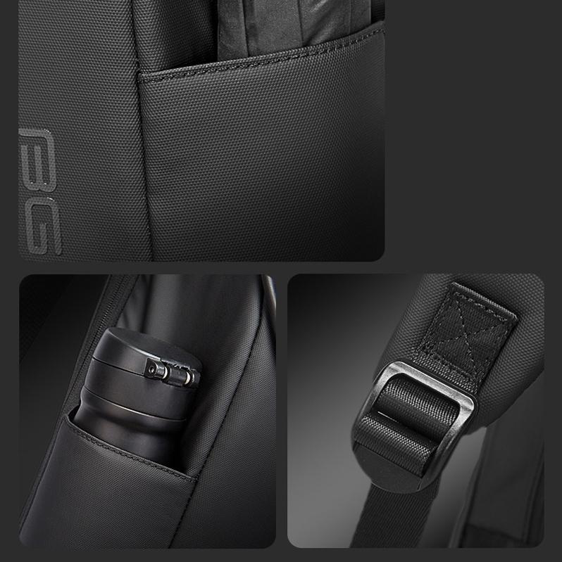 Men Anti-theft Backpack - Secure & Stylish - Gray 12