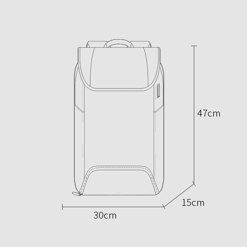 Men Anti-theft Backpack - Secure & Stylish - Gray 13