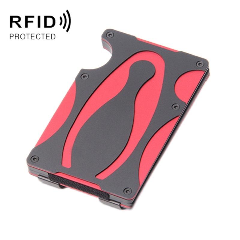 Rfid-blocking Metal Wallet - Secure & Compact - Gold 8