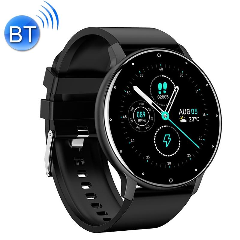 Smart Heart Rate Blood Pressure Oxygen Monitoring Sports Pedometer Wireless Bluetooth Watch - Black 10