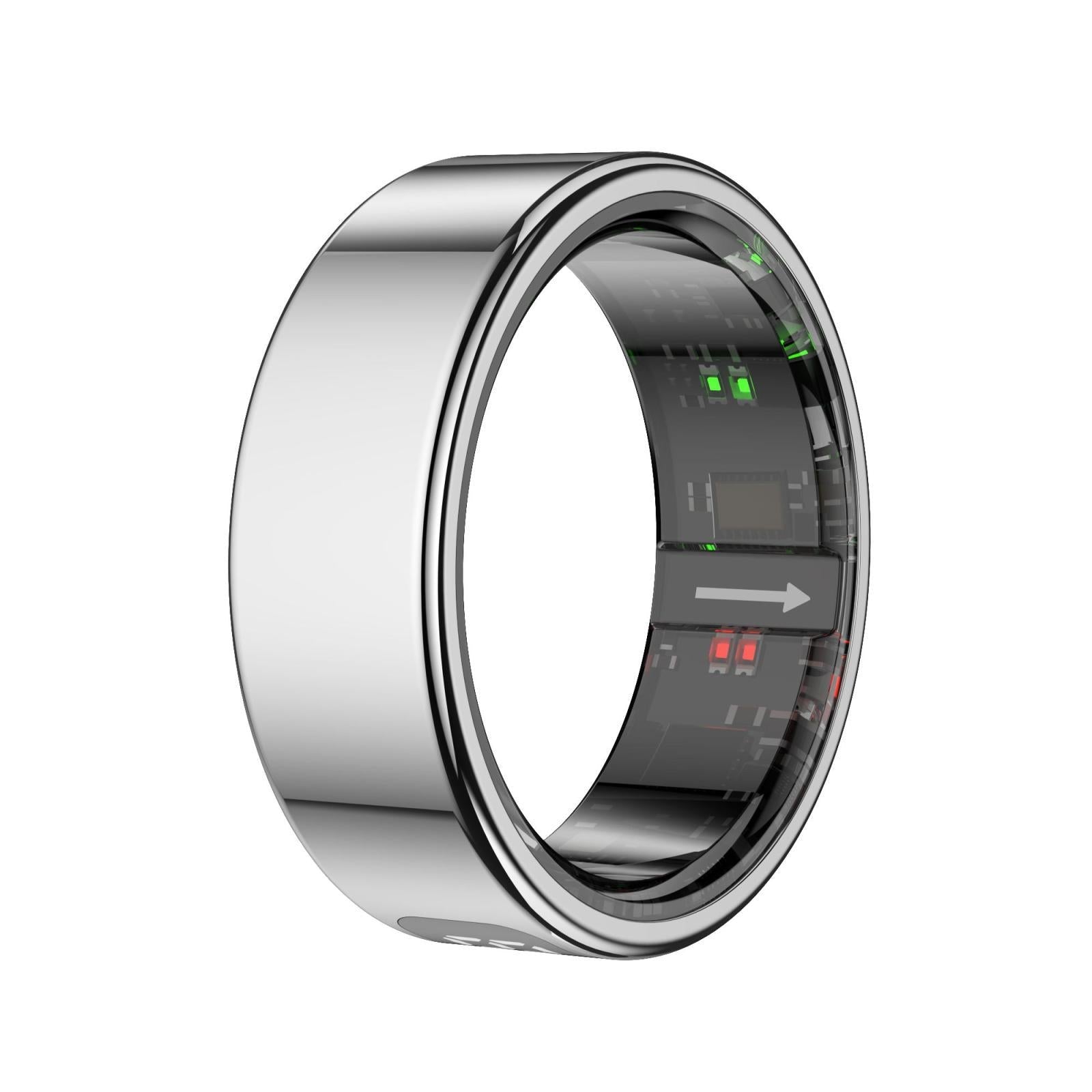 Smart Ring Heart Rate Blood Oxygen Sleep Sports Size 13 - Gold 3